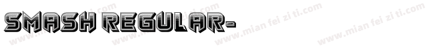Smash Regular字体转换